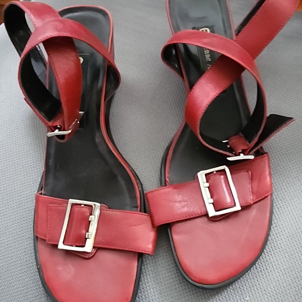 Red Aigner Sandals